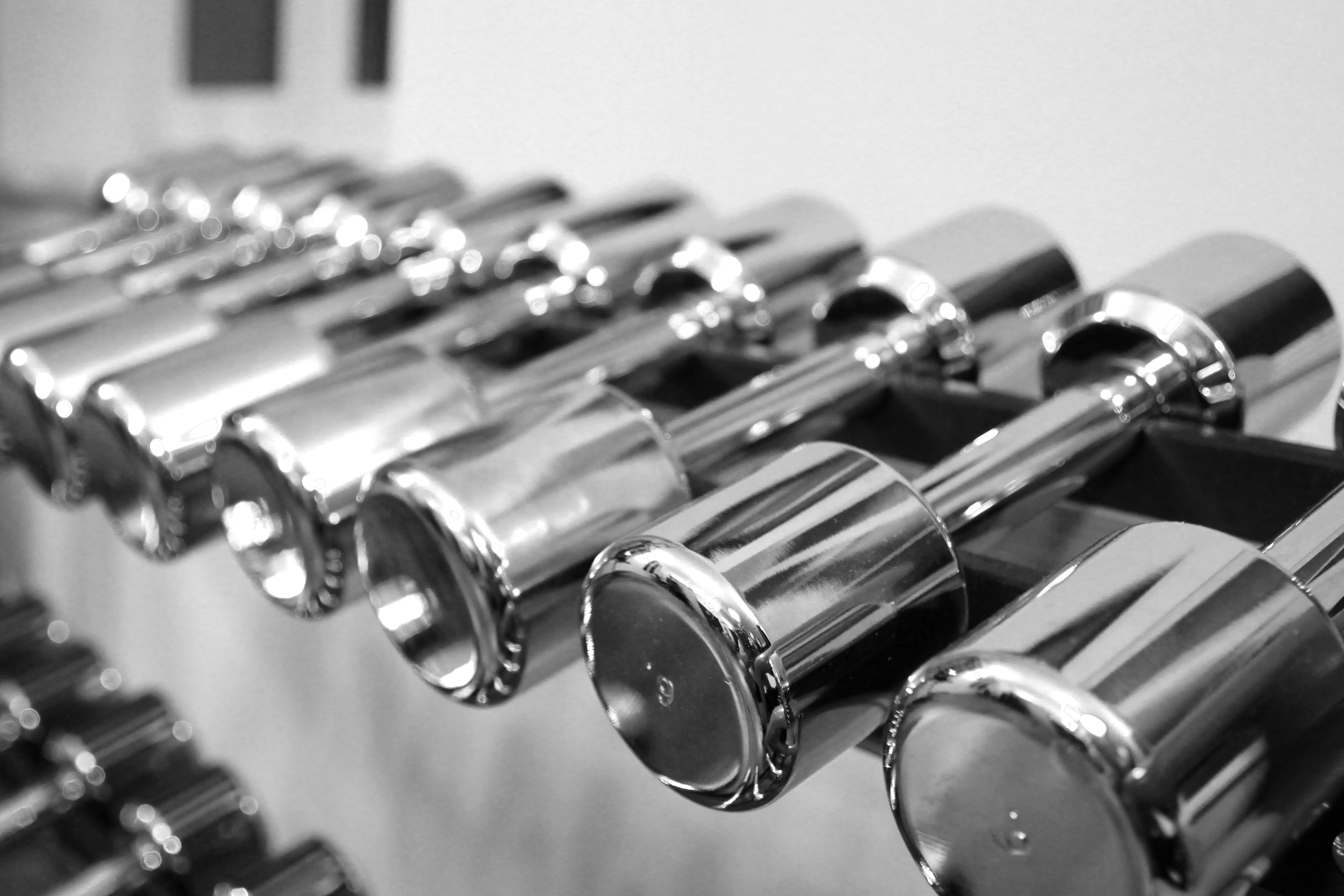 Hantelablagen und Ständer