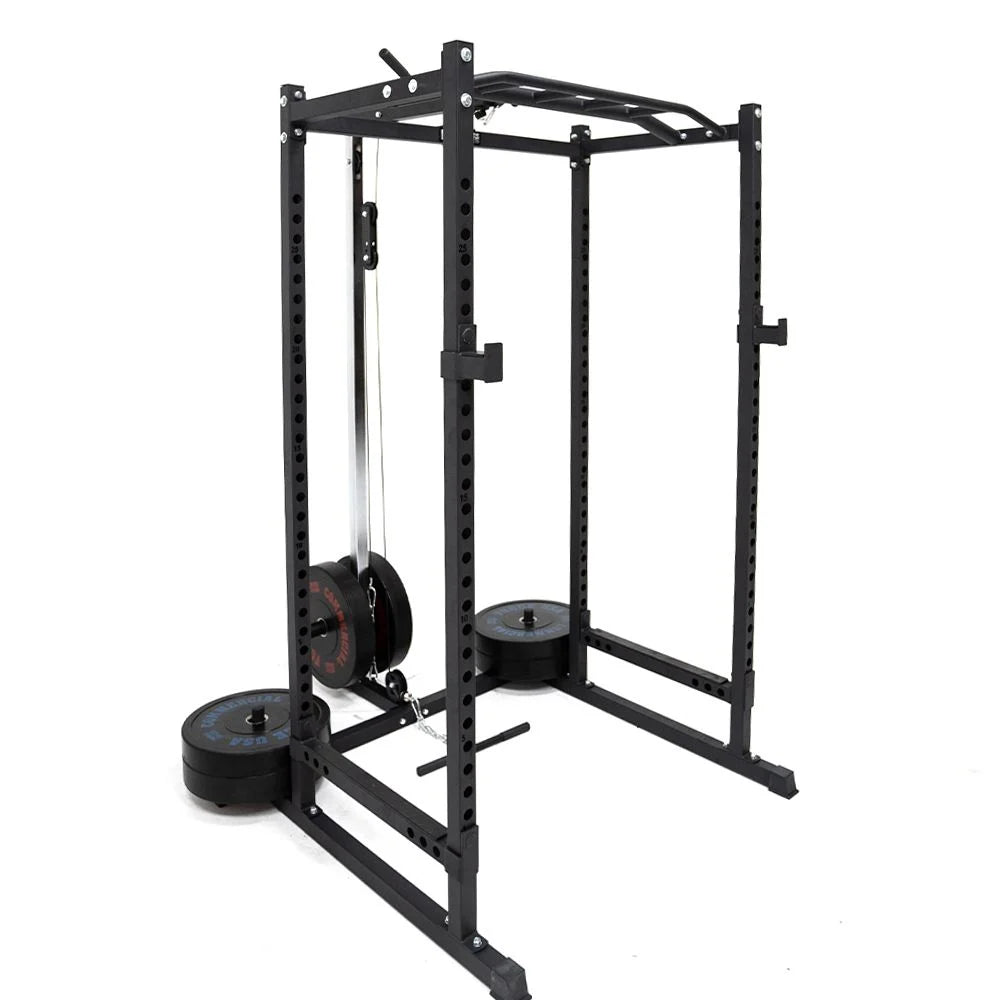 ForceUSA Power Rack + Lat Attachment