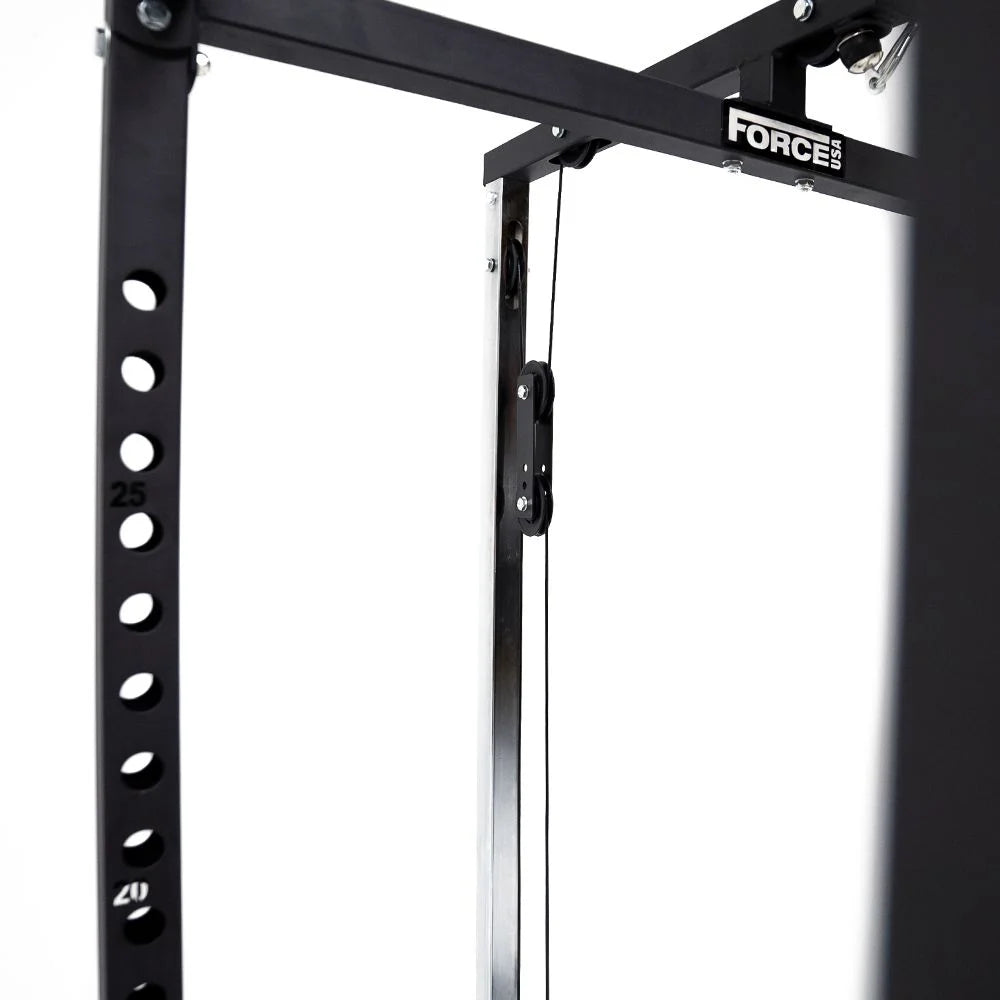 ForceUSA Power Rack + Lat Attachment