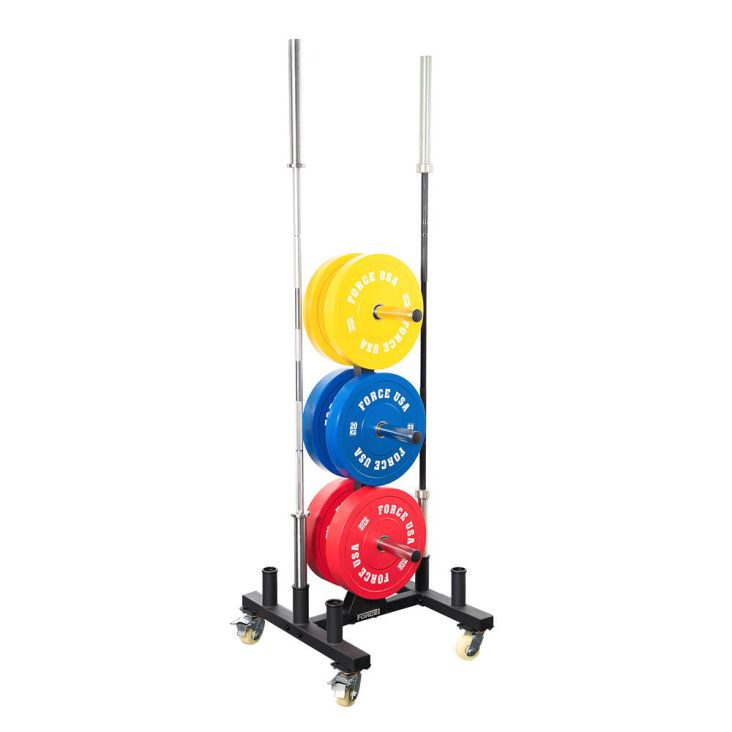 ForceUSA Ständer für Bumper Plates und Olympia-Hantelscheiben