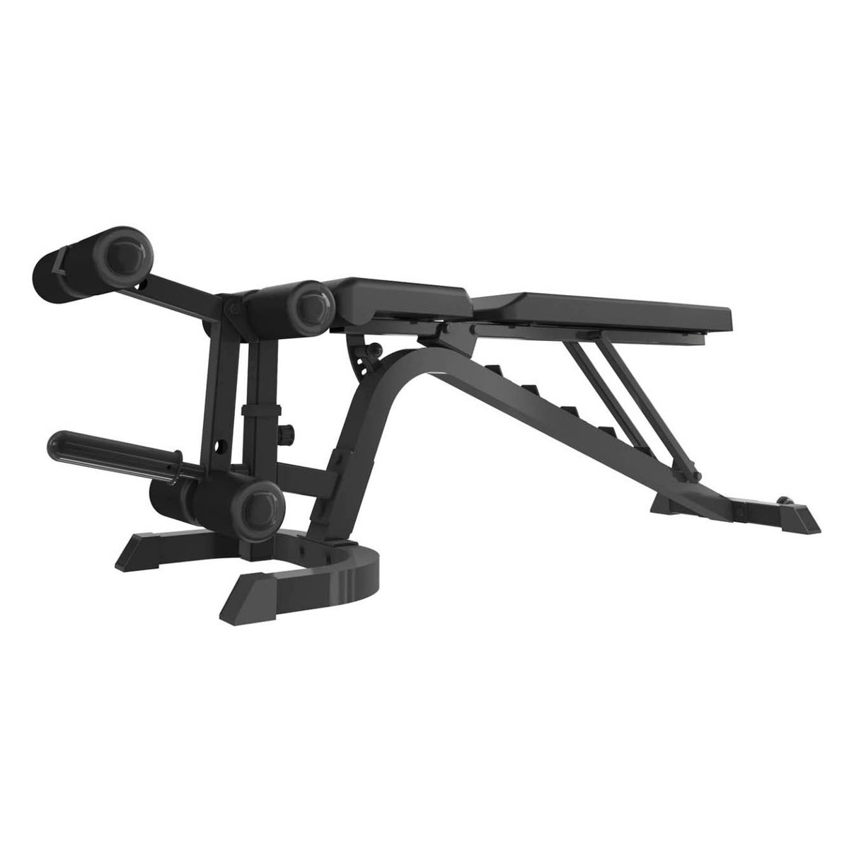 TOORX Hantelbank verstellbar mit Beinstrecker / Beinbeuger WBX-220 Multifit – Ansicht 9