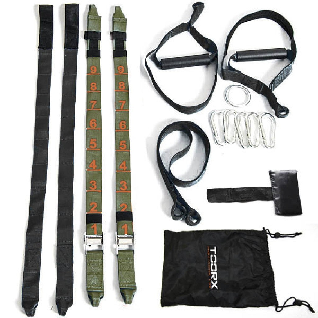 TOORX Schlingentrainer Functional Suspension Workout DOUBLE PRO