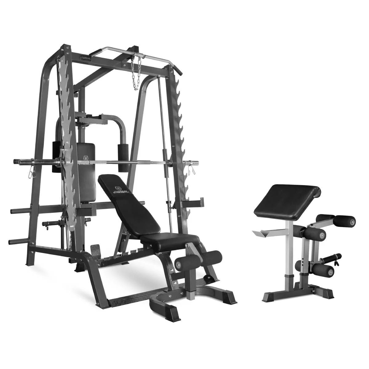 Titanium Strength Verstellbare und multifunktionelle Hantelbank FID 330BM