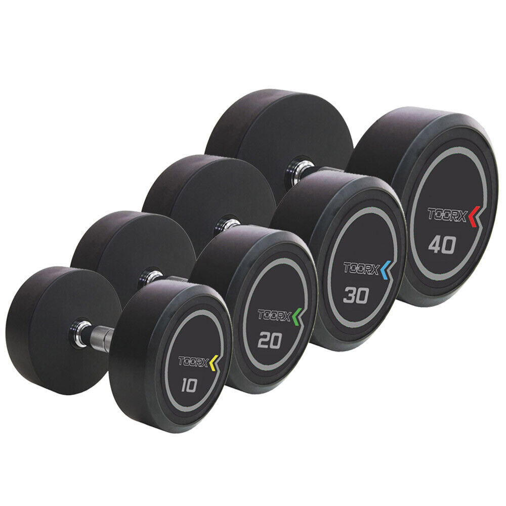 TOORX Kurzhantel-Set, Professional (2-24kg)