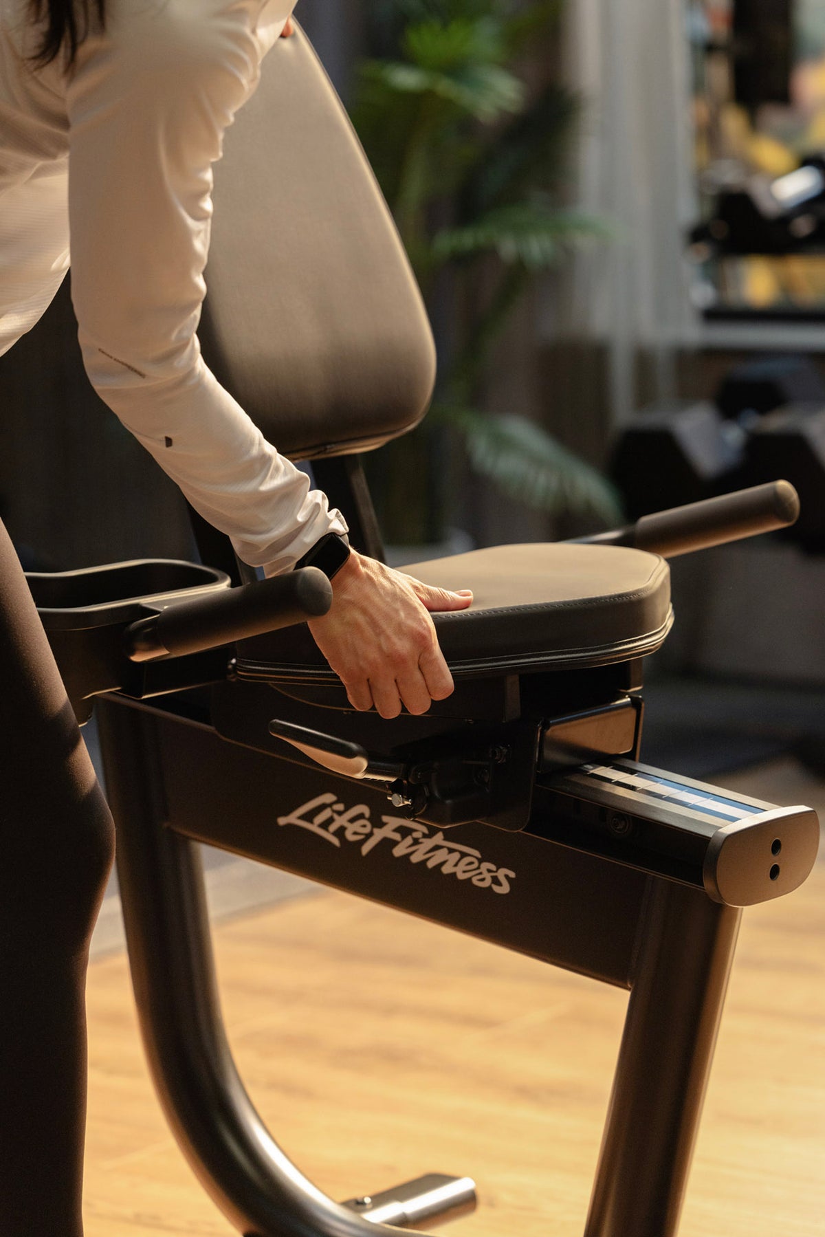 Life Fitness Atmos Liegeergometer