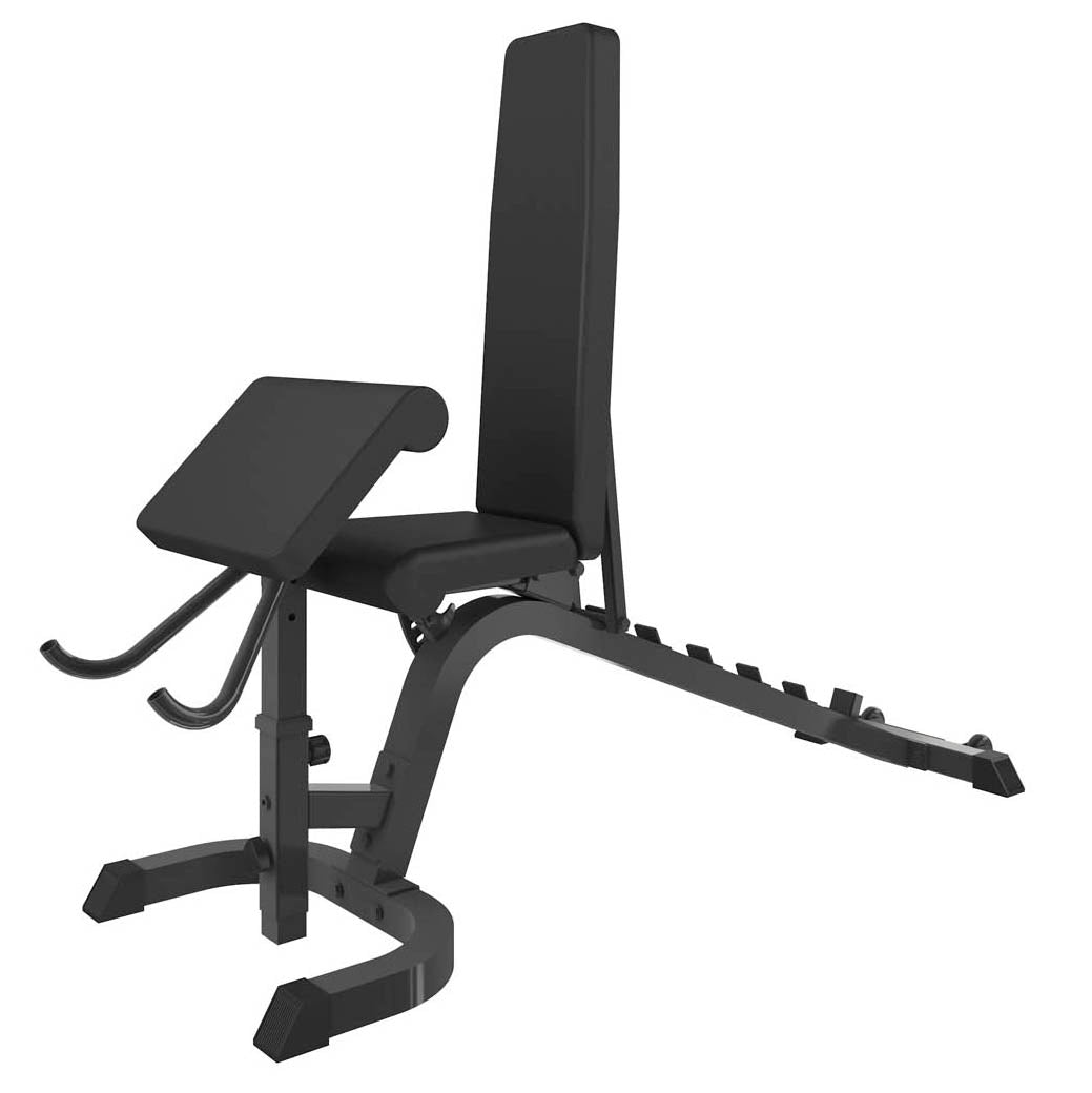TOORX Hantelbank verstellbar mit Beinstrecker / Beinbeuger WBX-220 Multifit – Ansicht 10