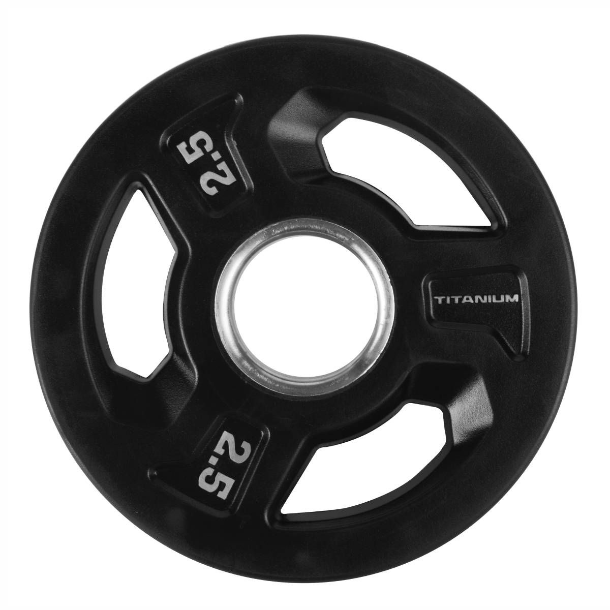 Titanium Strength Premium Gummischeiben mit 3 Tri-Grip Griffen