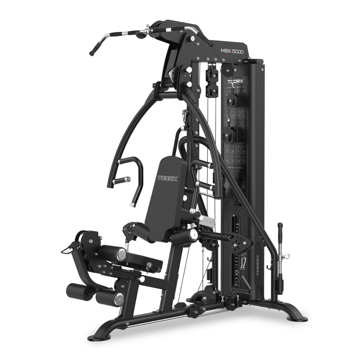 TOORX Kraftstation MSX-5000 mit 105 kg Steckgewicht