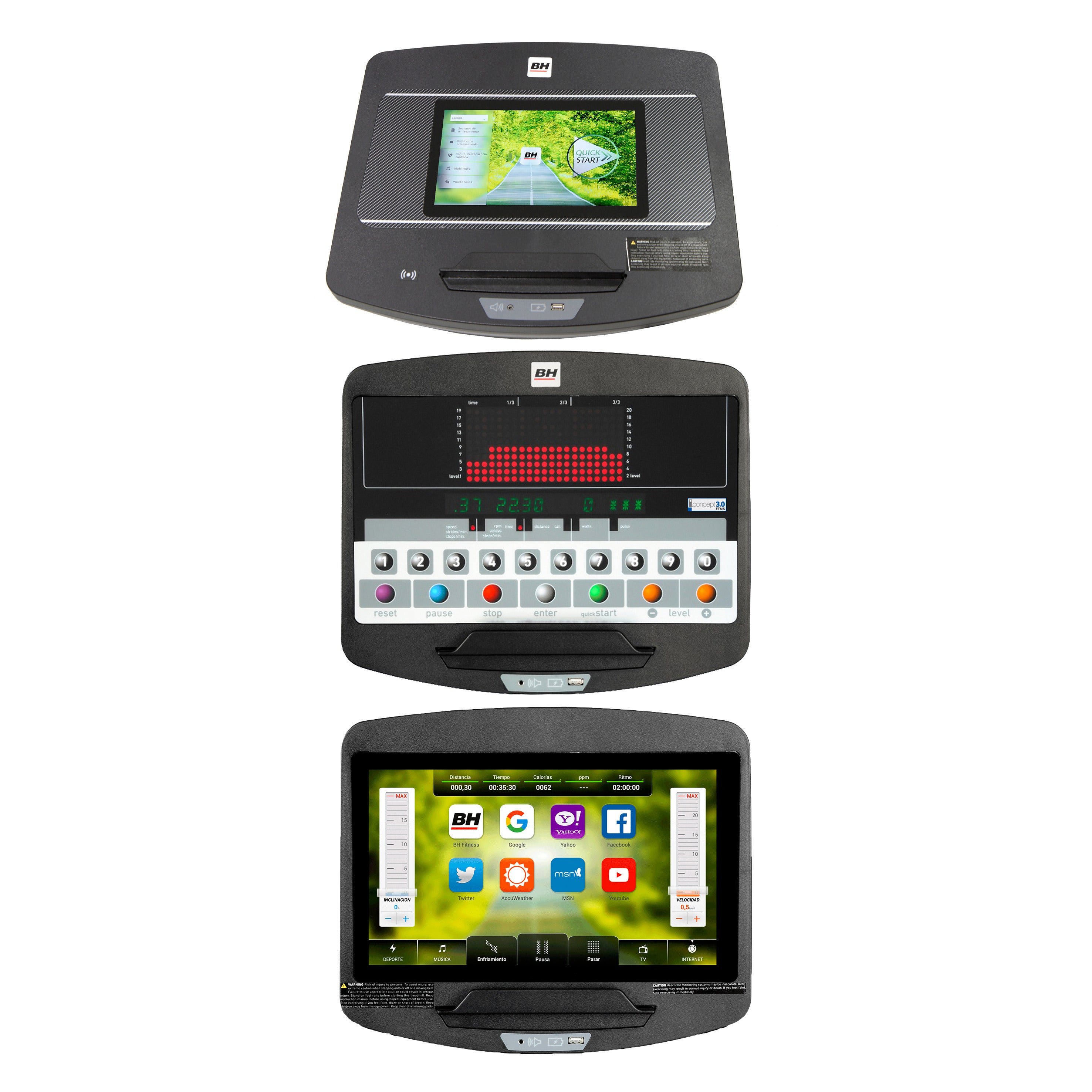 BH Fitness Laufband INERTIA G588