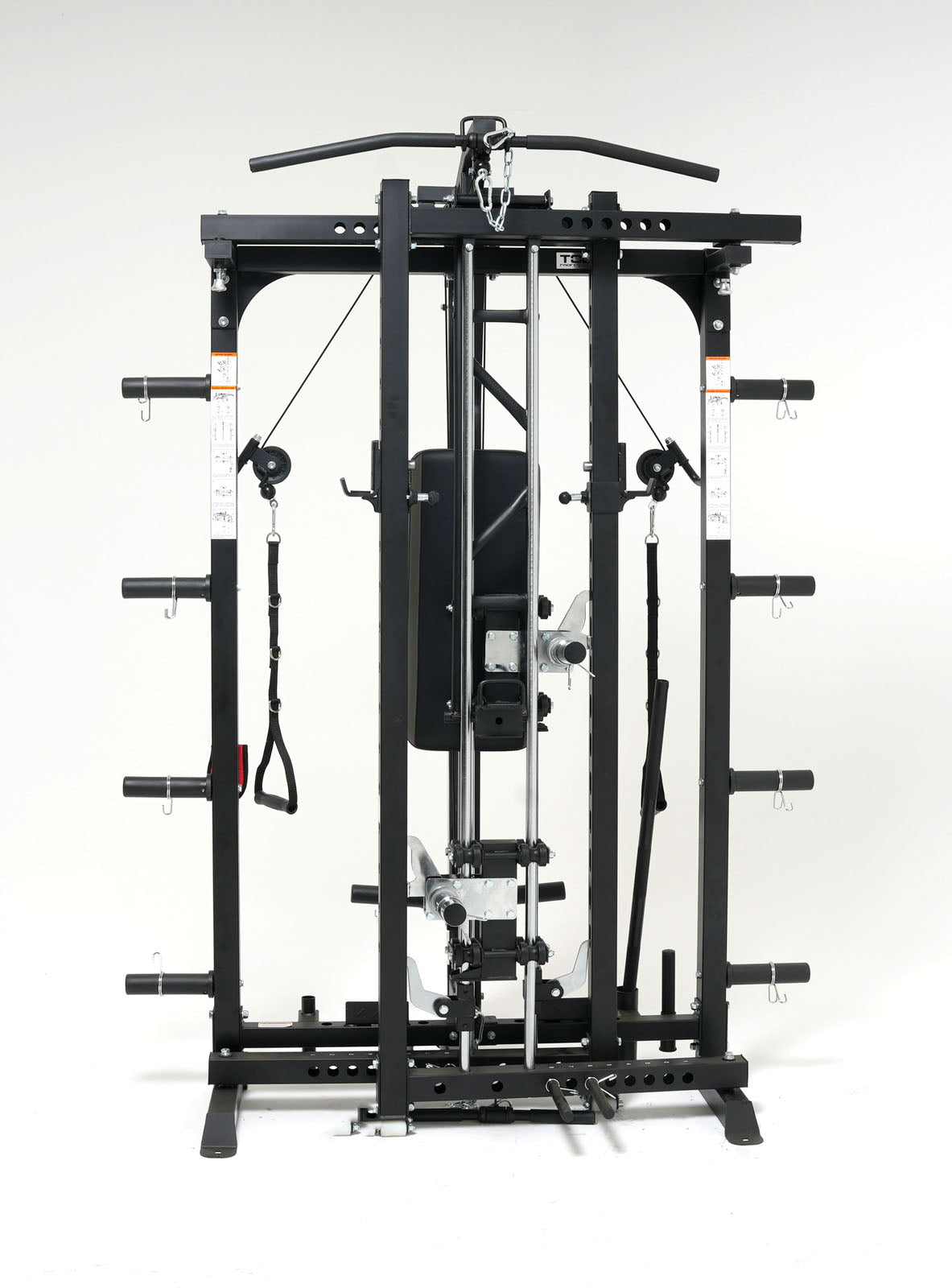 TOORX All-in-One-Station klappbar mit Functional Trainer, Latzug, Multipresse und Rack ASX-3000 – Ansicht 11