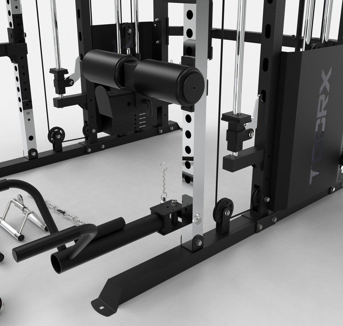 TOORX All-in-One-Station mit Functional Trainer, Multipresse und Rack ASX-4000 – Ansicht 4