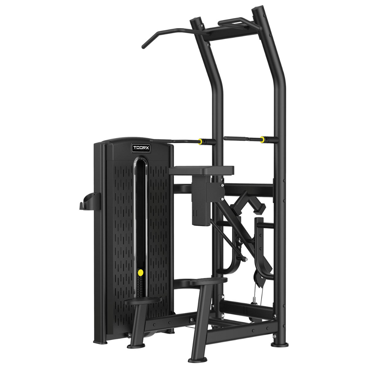 TOORX Aktiv Line Klimmzug- und Dipmaschine mit Gewichtsunterstützung PLX-4900