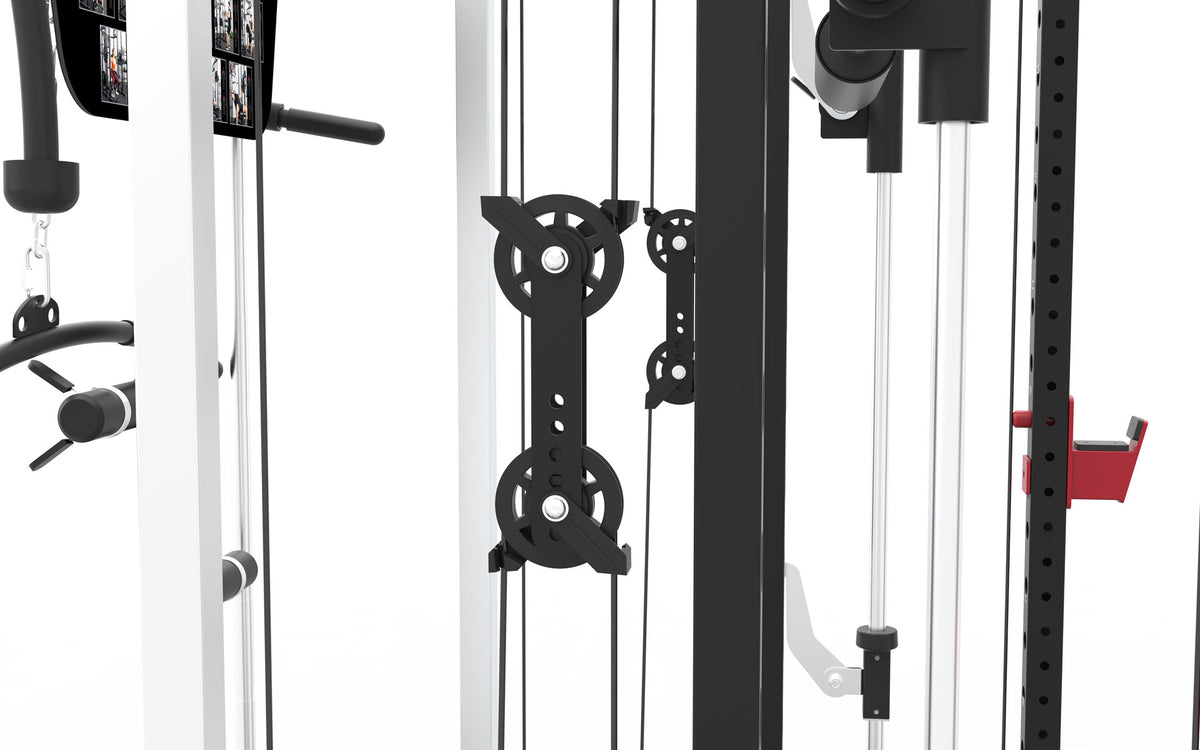 TOORX All-in-One-Station mit Functional Trainer, Multipresse und Rack ASX-90 – Ansicht 6