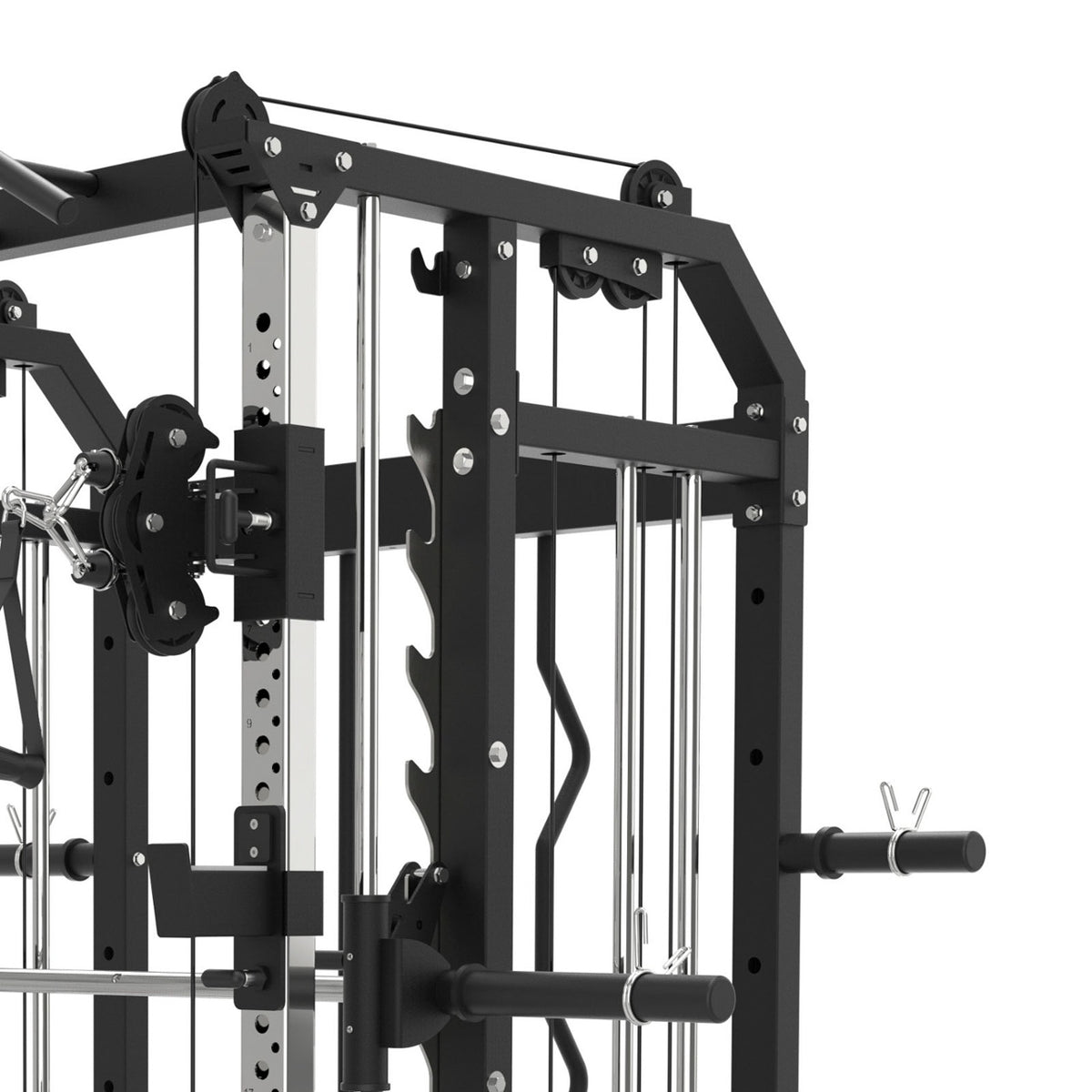 TOORX All-in-One-Station mit Functional Trainer, Multipresse und Rack ASX-4500 – Ansicht 3