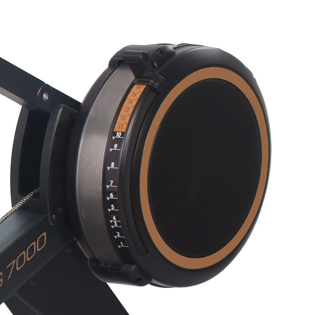 TOORX Rudergerät mit Magnetwiderstand RWX Airmag 7000 – Ansicht 4