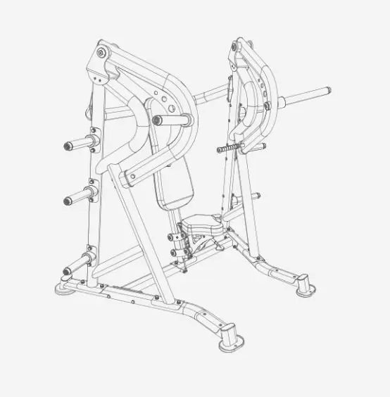 BH Fitness Chest Press PL070B