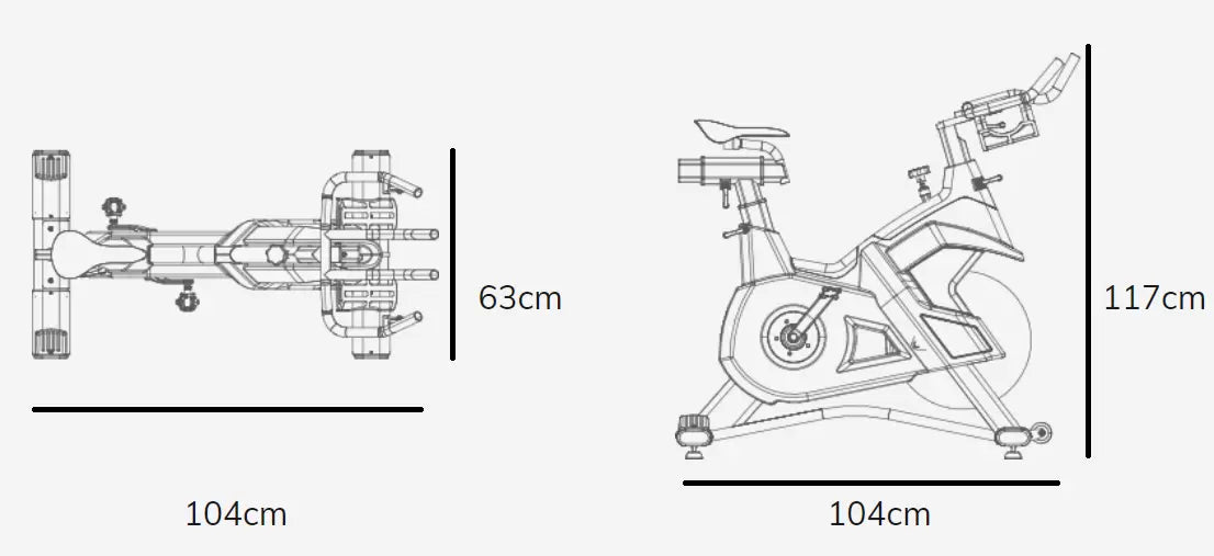 BH Fitness Indoor Bike MOVEMIA H945