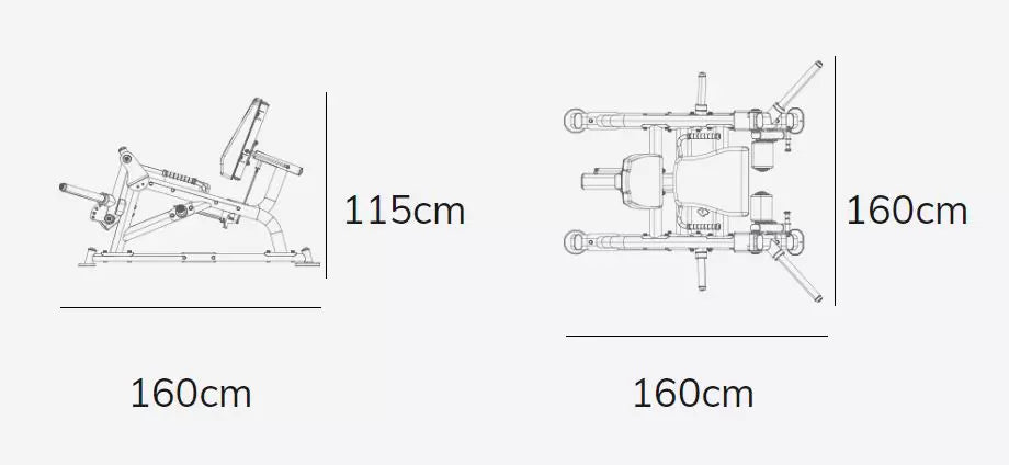 BH Fitness Leg Extension PL010B
