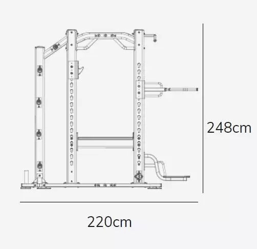BH Fitness Full Rack PL400B