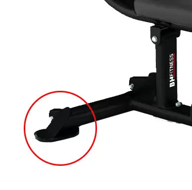 BH Fitness Abdominal Incline Bench
