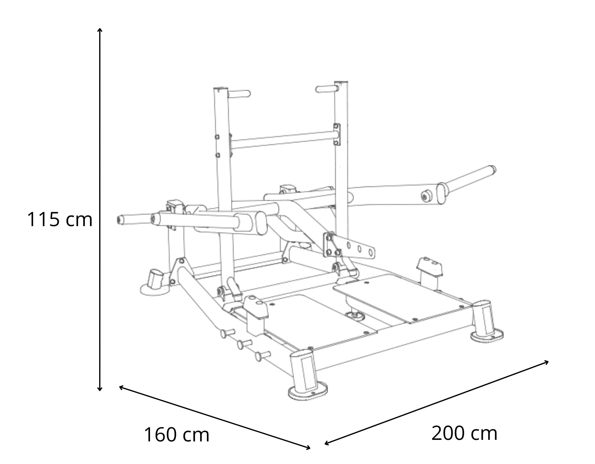 BH Fitness Belt Squat PL320B