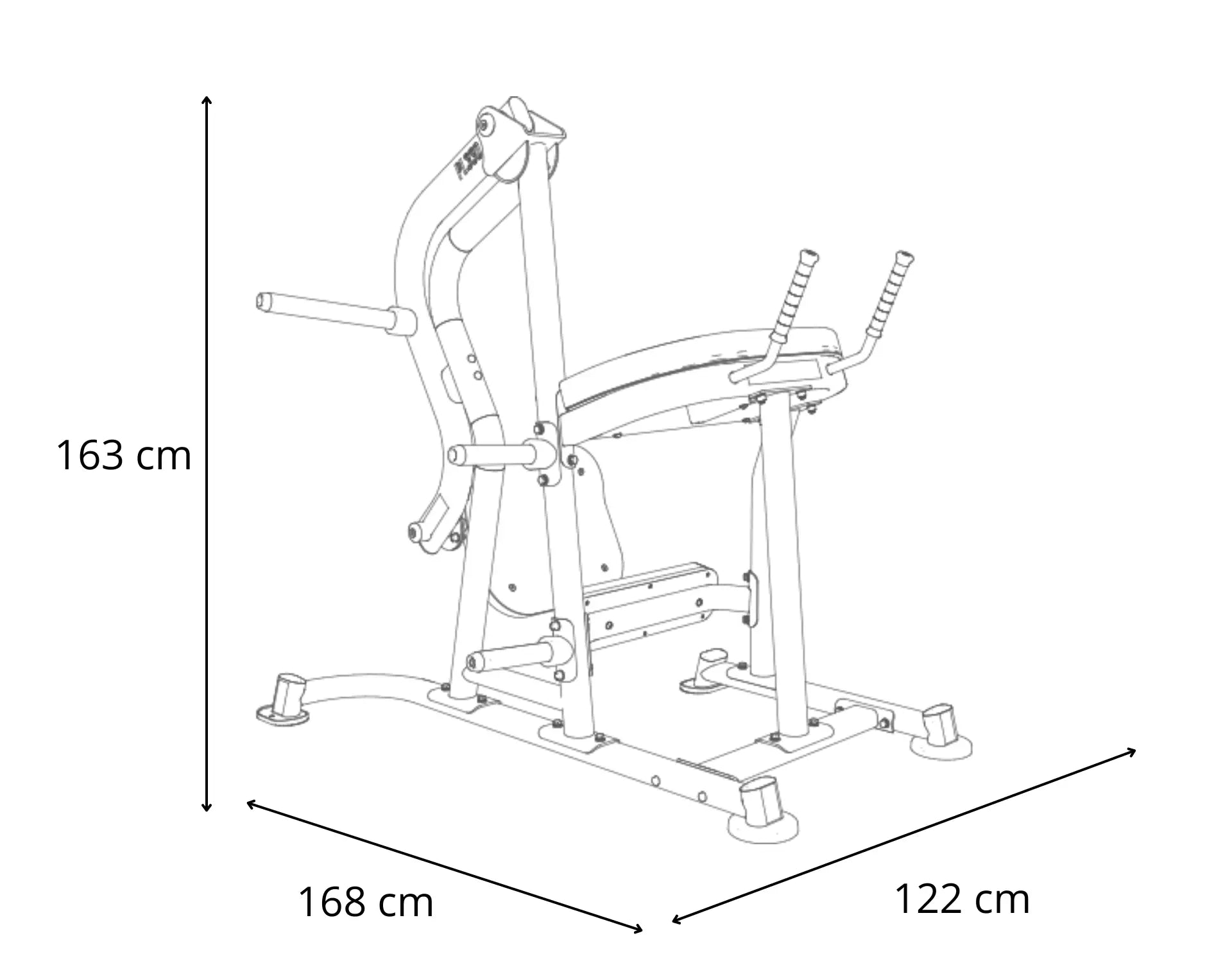 BH Fitness Rear Kick PL330B