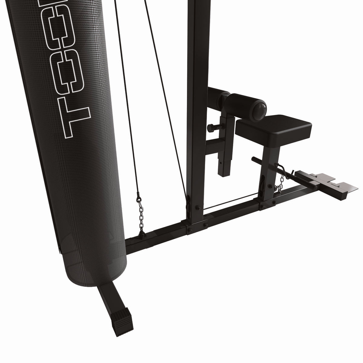 TOORX Latzug / Rudermaschine mit 90 kg Steckgewicht LTX-3000 – Ansicht 3