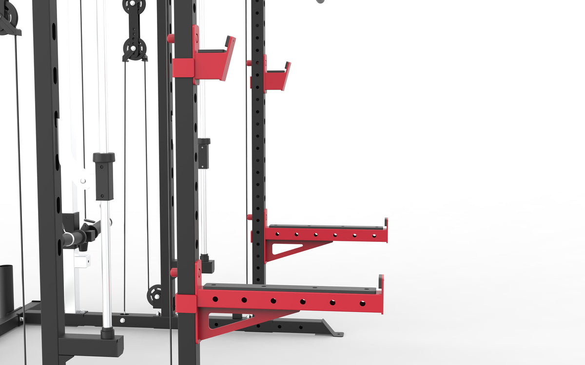 TOORX All-in-One-Station mit Functional Trainer, Multipresse und Rack ASX-90 – Ansicht 7