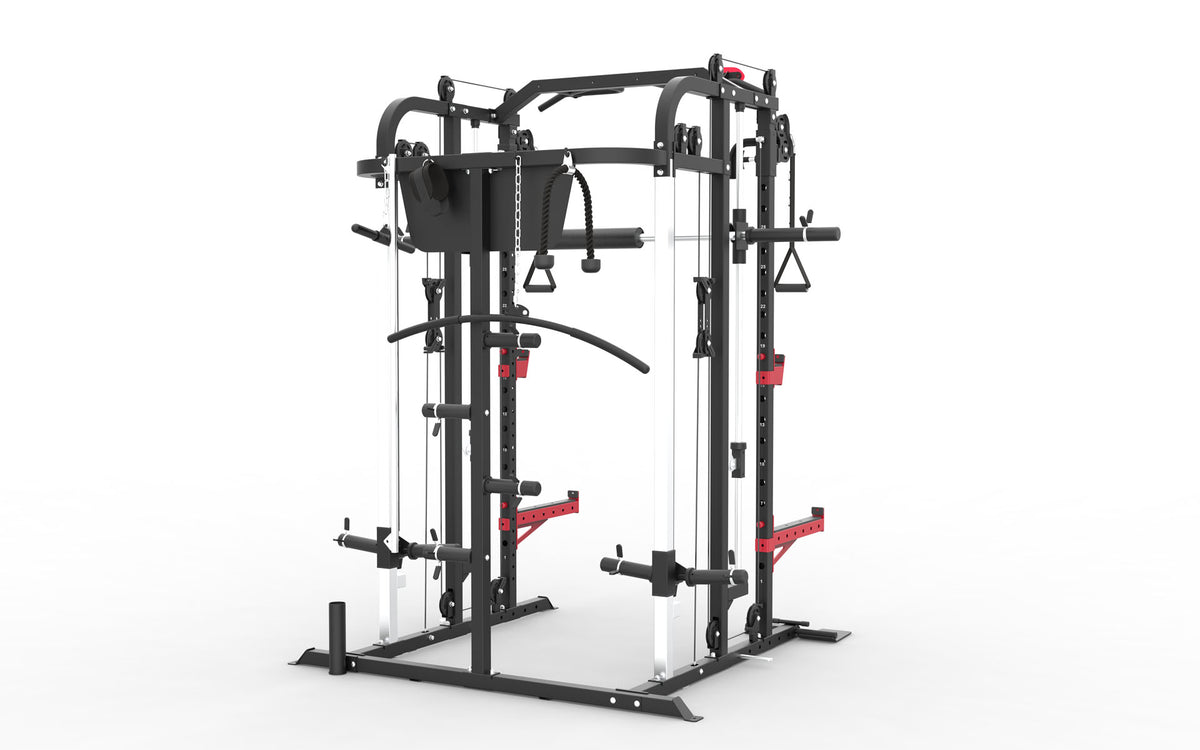 TOORX All-in-One-Station mit Functional Trainer, Multipresse und Rack ASX-90 – Ansicht 11