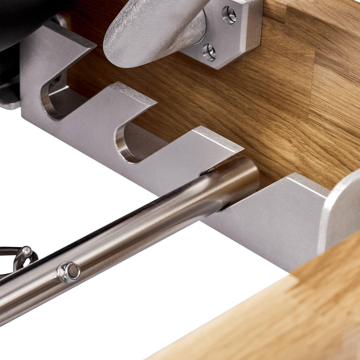 Legacy Apparatus Pilates Reformer 86″ / 89″ – Ausführung Eiche, Ansicht 5