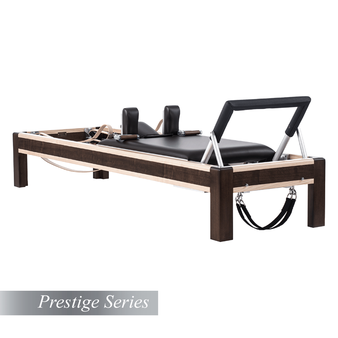 Legacy Apparatus Pilates Reformer 80″ – Ausführung Nussbaum-Ahorn, Ansicht 1