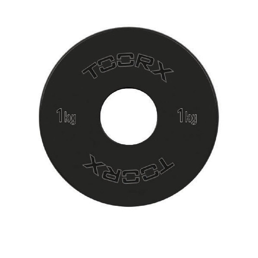 TOORX Mikro-Hantelscheiben Stahl (Paar) – Gewicht: 2 × 1 kg, Ansicht 2