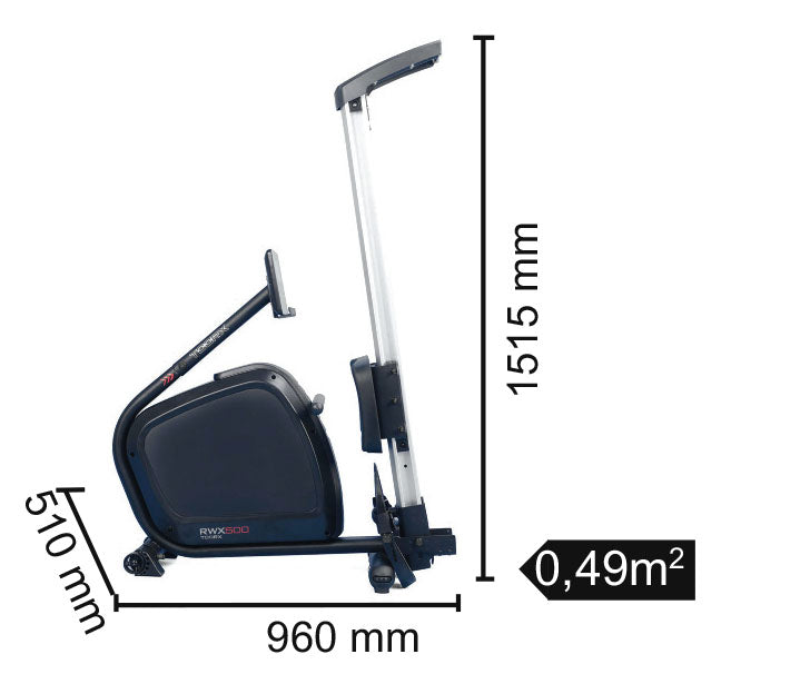 TOORX Rudergerät RWX-500