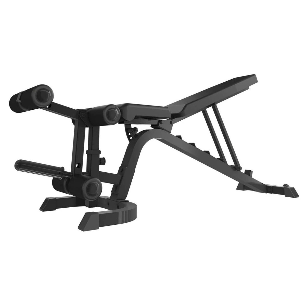 TOORX Hantelbank verstellbar mit Beinstrecker / Beinbeuger WBX-220 Multifit – Ansicht 8