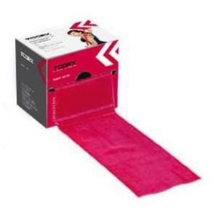 TOORX Gymnastikband auf Rolle latexfrei AHF-114/115/116 (25 m) – Stärke: Medium (Rot), Ansicht 3