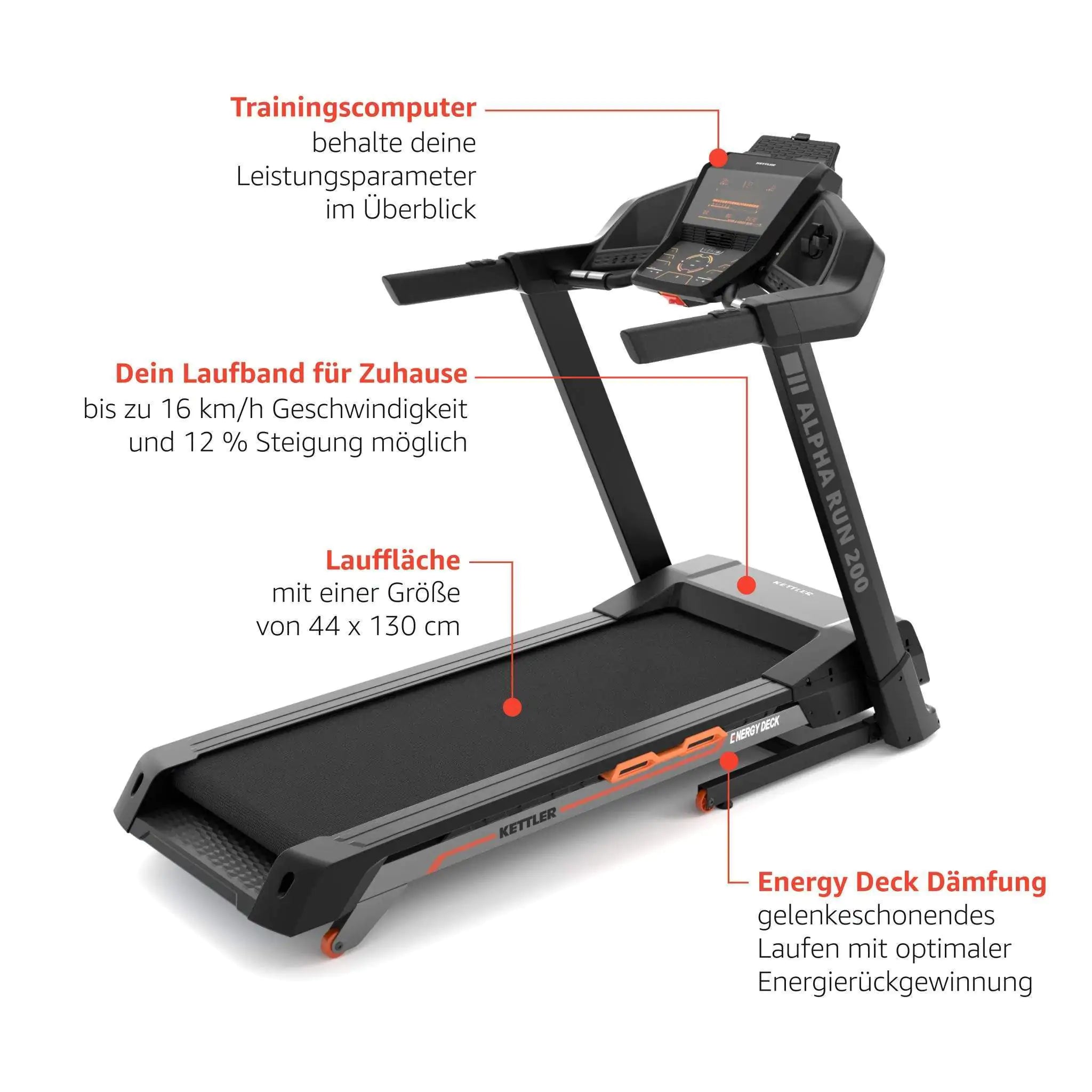 Kettler Laufband Alpha Run 200