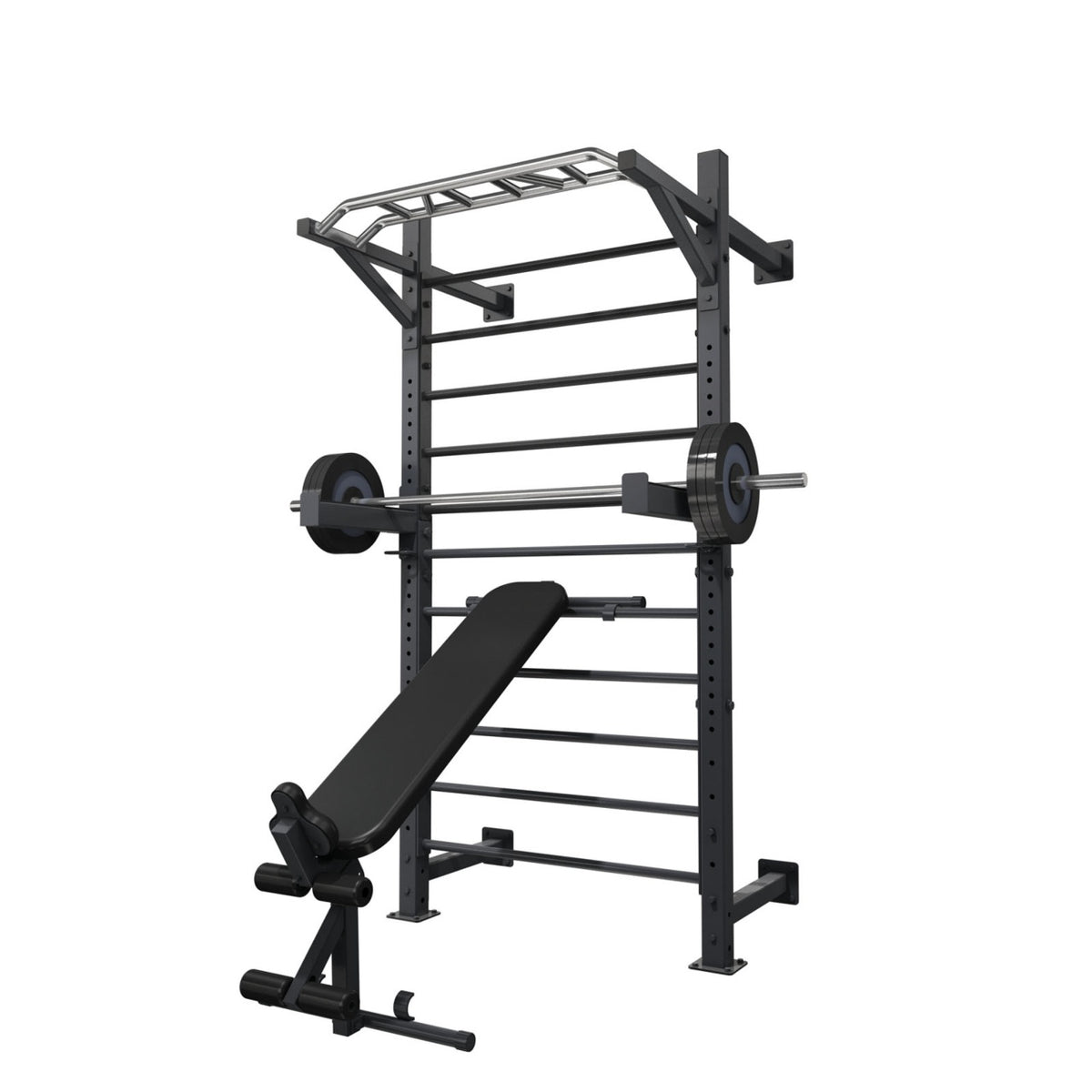 TOORX Hantelbank verstellbar für Sprossenwand LDX-3000 / LDX-5000 PANCA-LDX3-5 – Ansicht 7