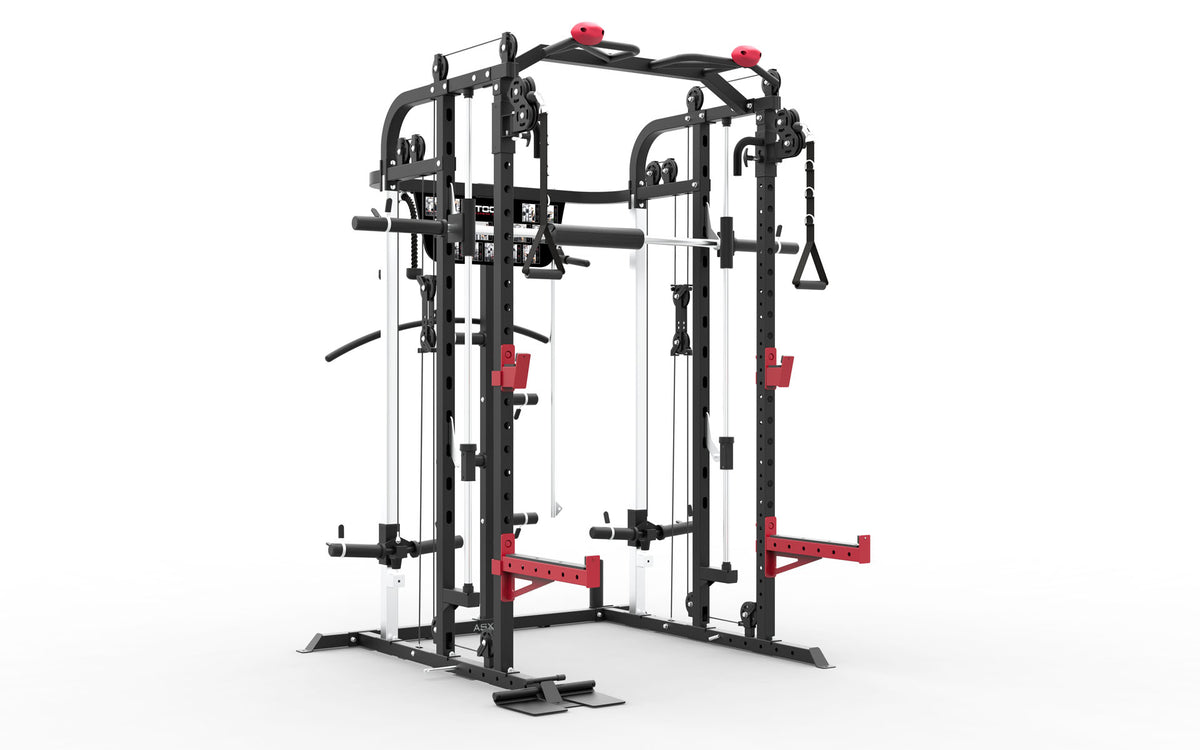 TOORX All-in-One-Station mit Functional Trainer, Multipresse und Rack ASX-90 – Ansicht 2