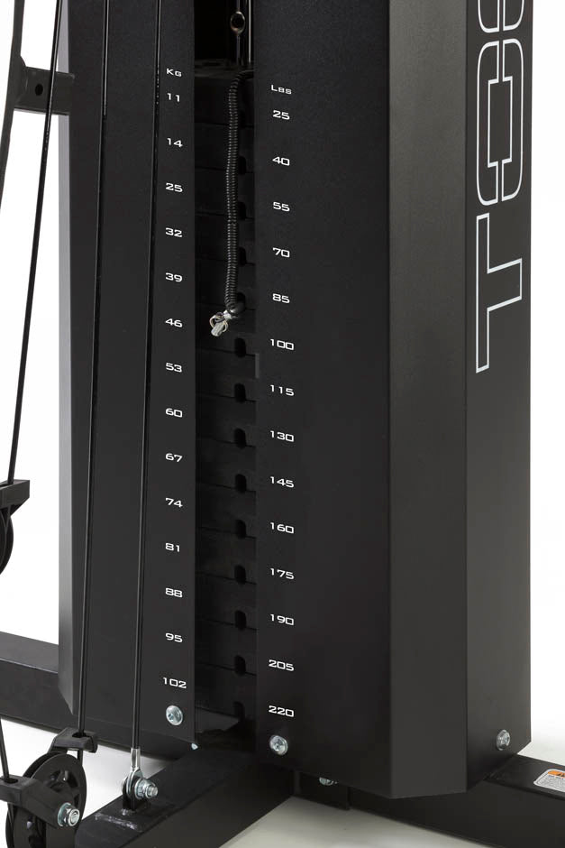 TOORX Multifunktionsstation mit 102 kg Steckgewicht MSX-70 – Ansicht 6