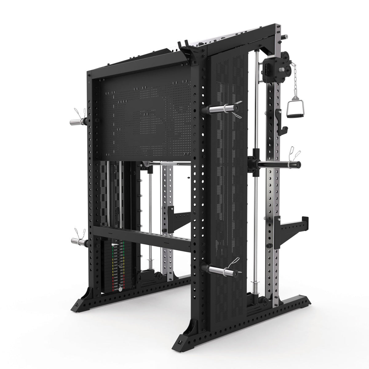 TOORX All-in-One-Station mit Functional Trainer, Multipresse und Rack ASX-8000 – Ansicht 3