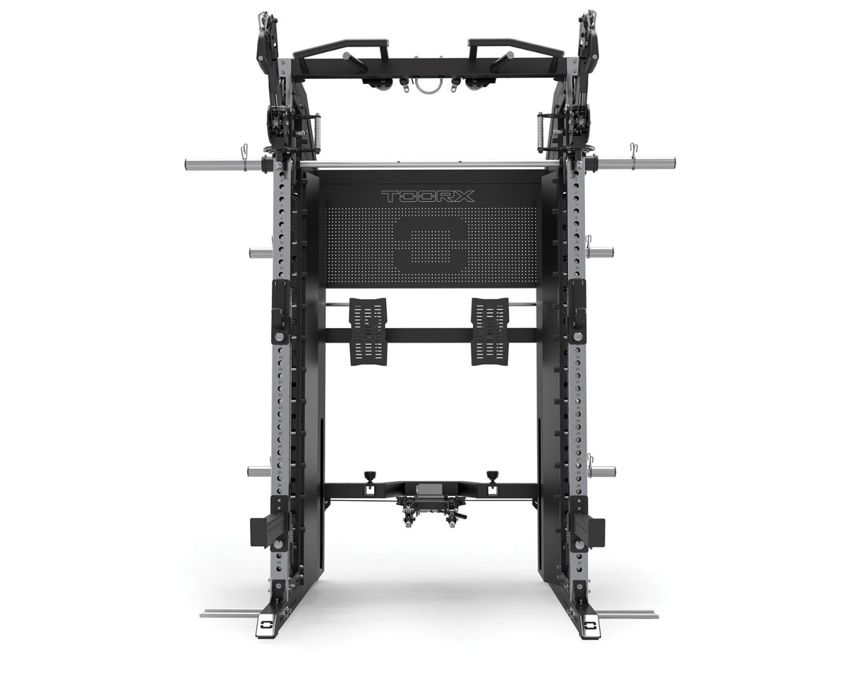 TOORX All-in-One-Station mit Fly-Armen, Multipresse und Hack Squat ASX-9500 – Ansicht 3