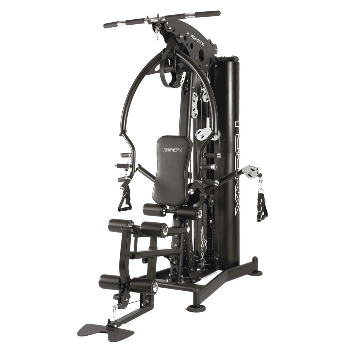TOORX Kraftstation MSX-3500 mit 102 kg Steckgewicht