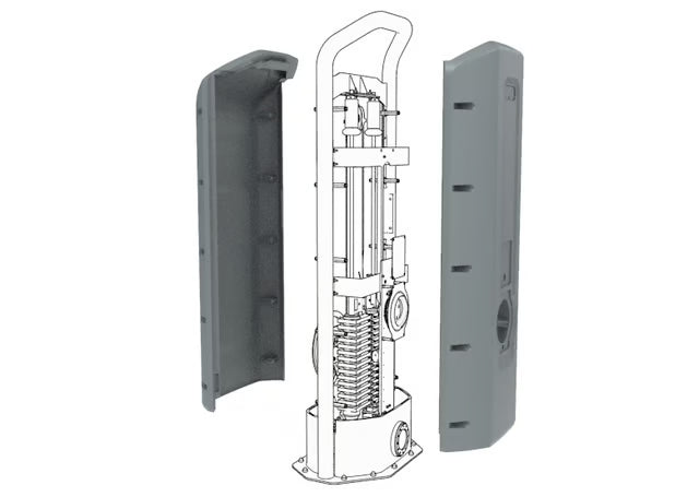 Kompan Outdoor Horizontal Rudern Pro