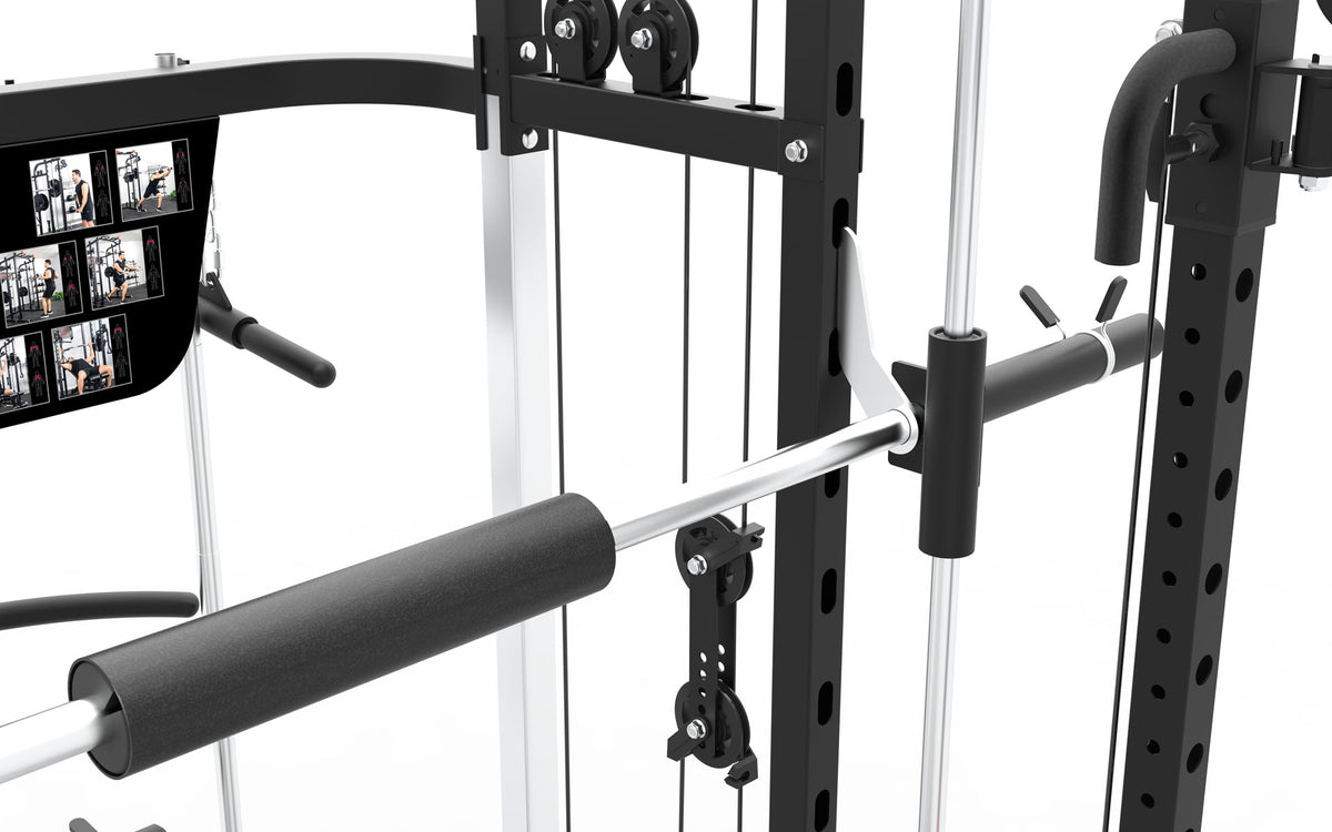 TOORX All-in-One-Station mit Functional Trainer, Multipresse und Rack ASX-90 – Ansicht 4