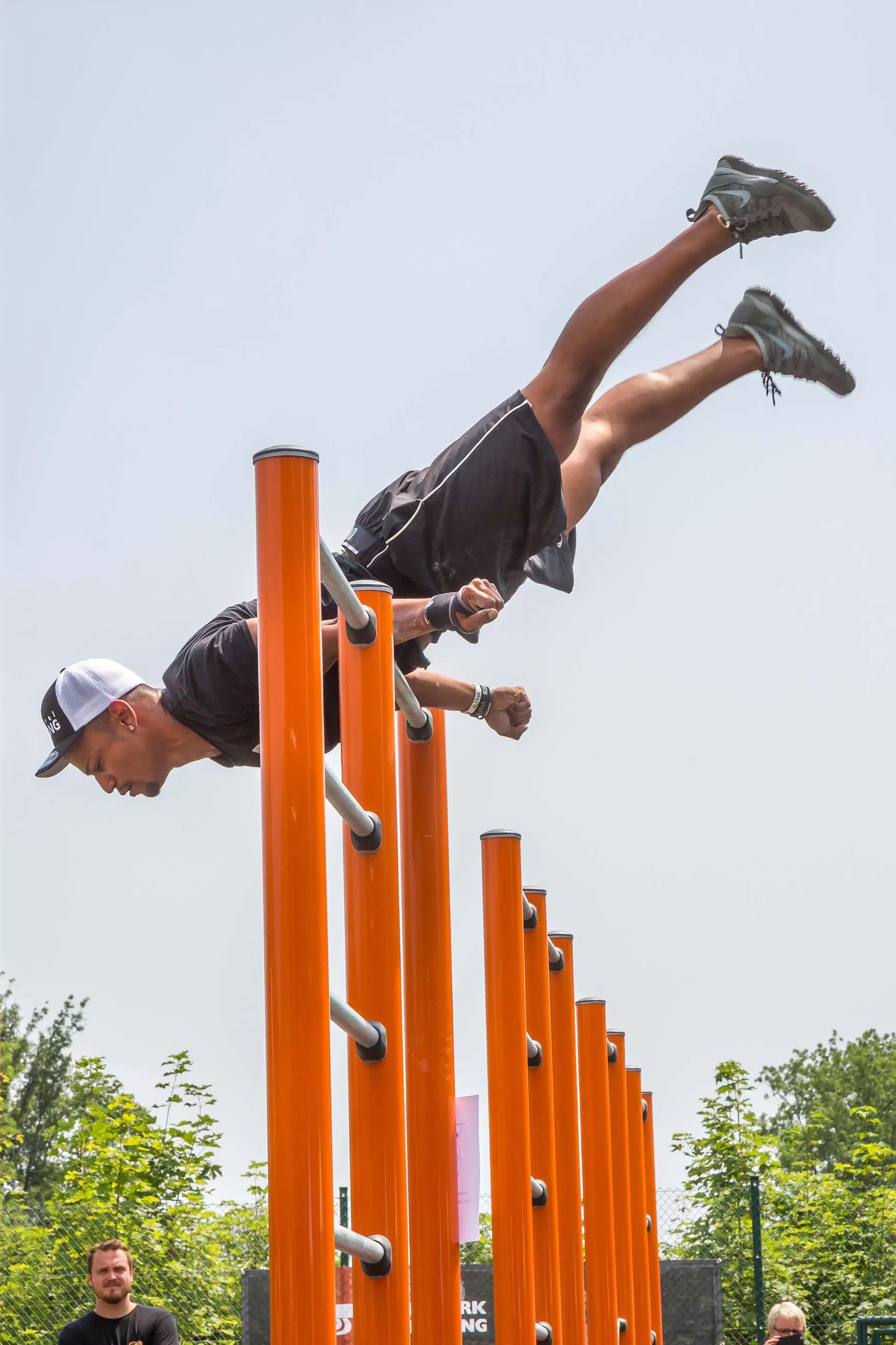 Kompan Outdoor Street Workout Pull-Up Station