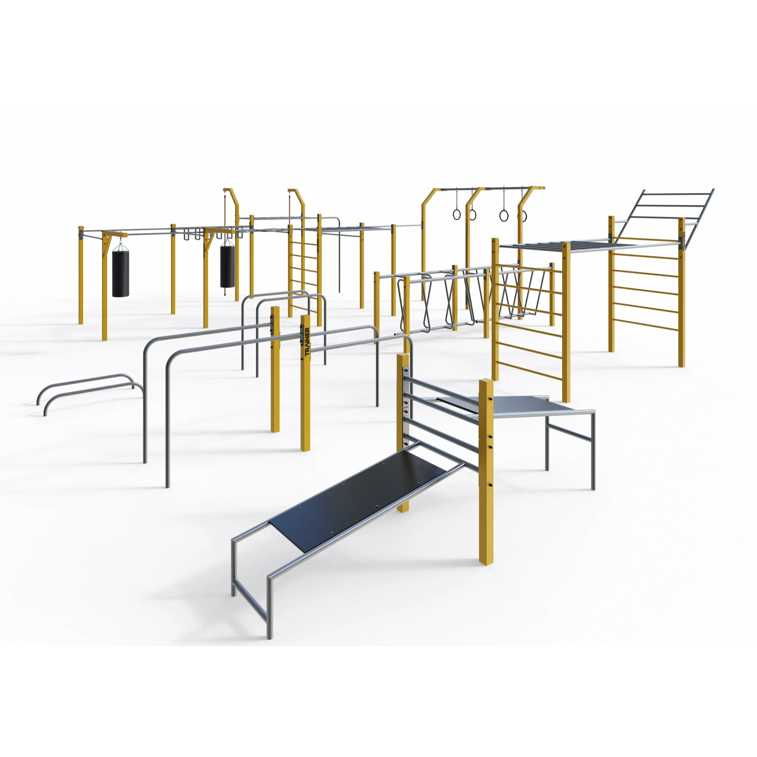 TRAINER Outdoor "Calisthenics" Park Equipment 11