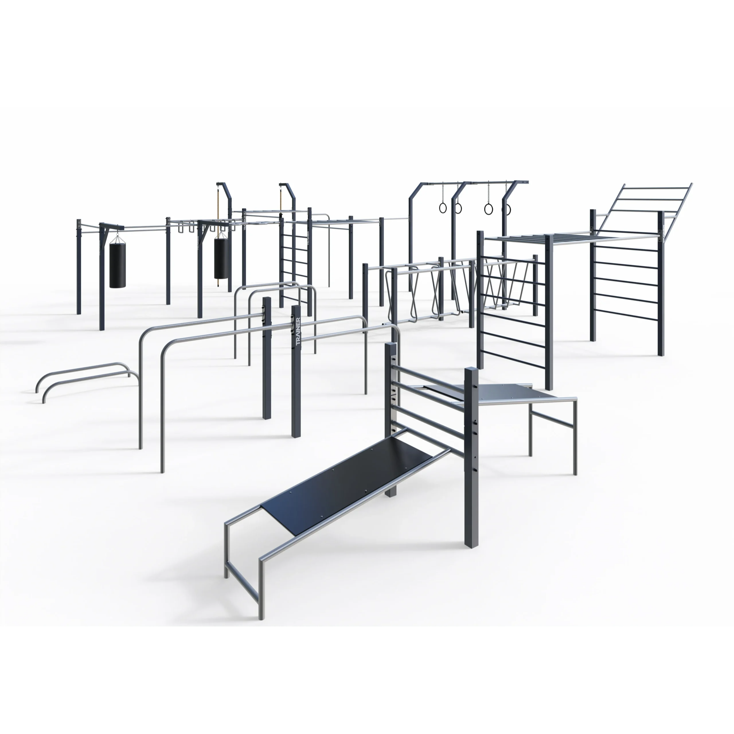 TRAINER Outdoor "Calisthenics" Park Equipment 11