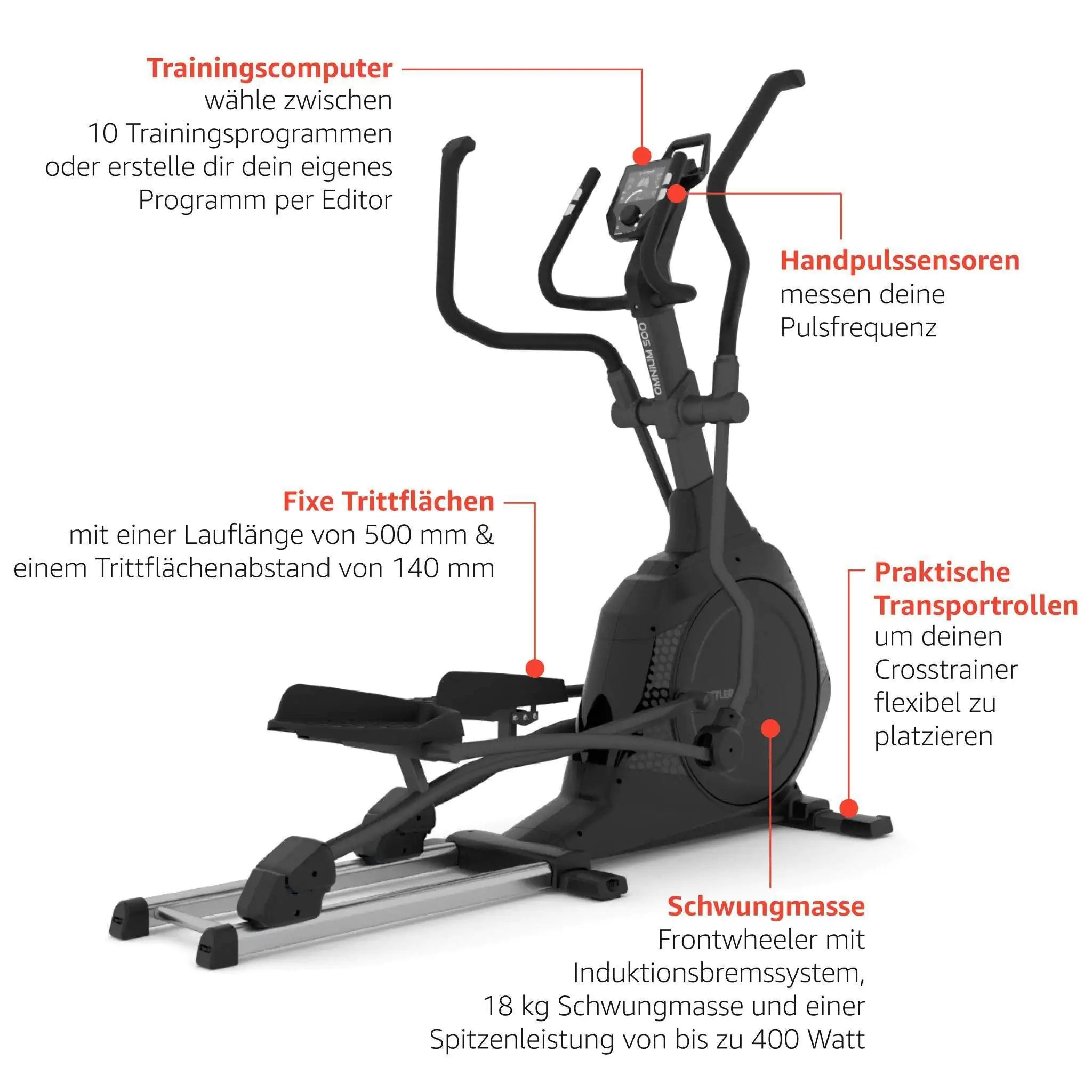 Kettler Ellipsentrainer Omnium 500