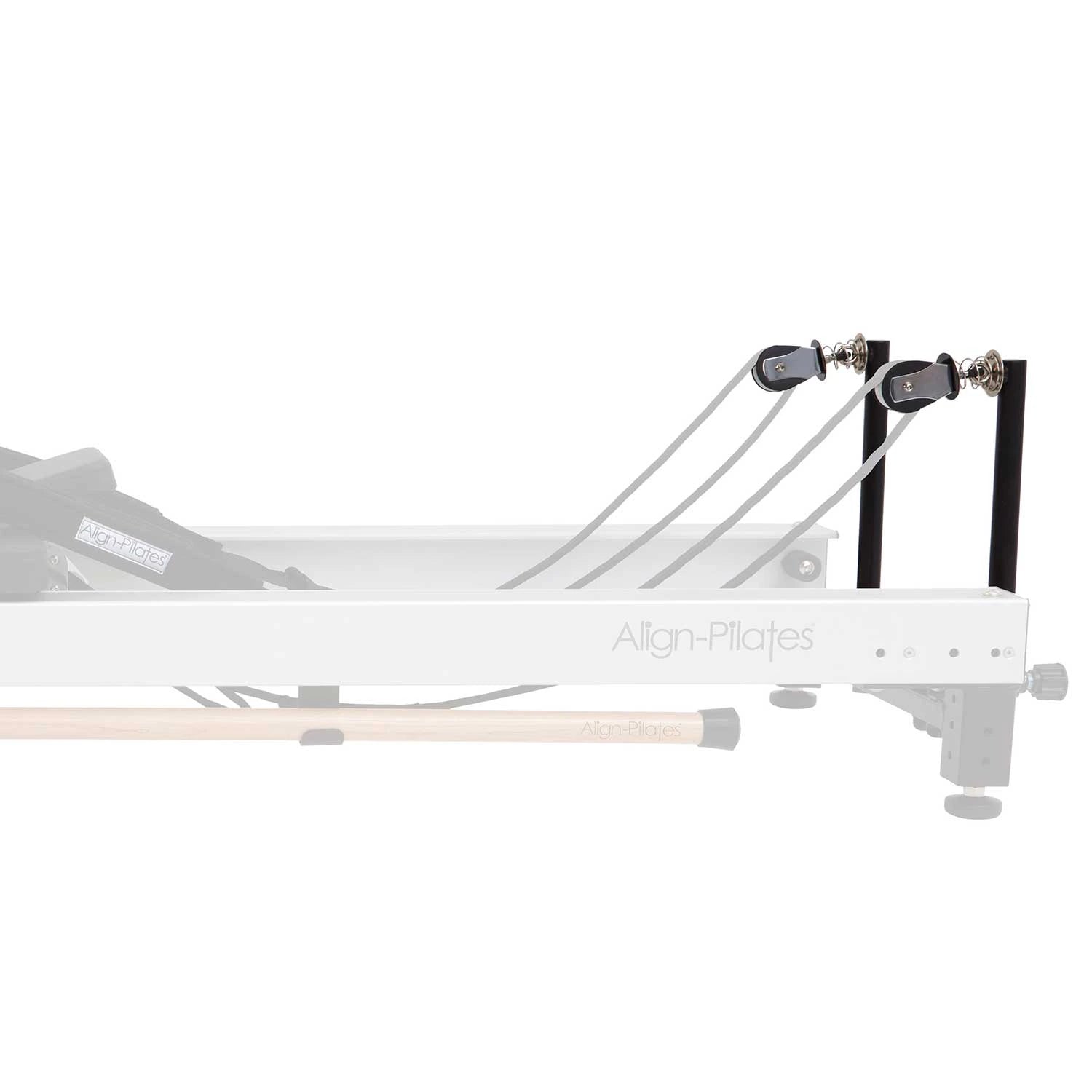 Align Pilates Pilates Reformer Silent Rope inkl. Rad & Feder