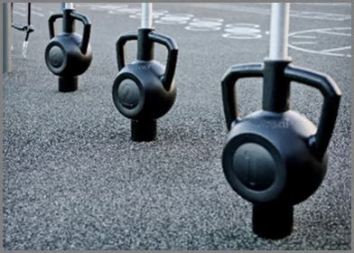 Kompan Outdoor Crosstraining Compact Magnetic Bells